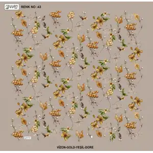 Reyyan 100 cm Oyalık Yazma (ryyn-433-10)