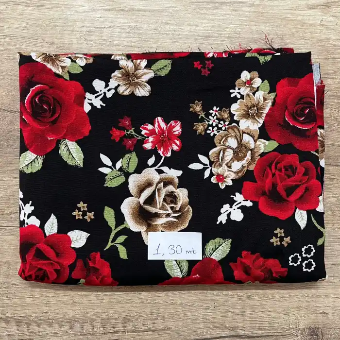 1,30 mt Parça Viskon Kumaş (Parca68)