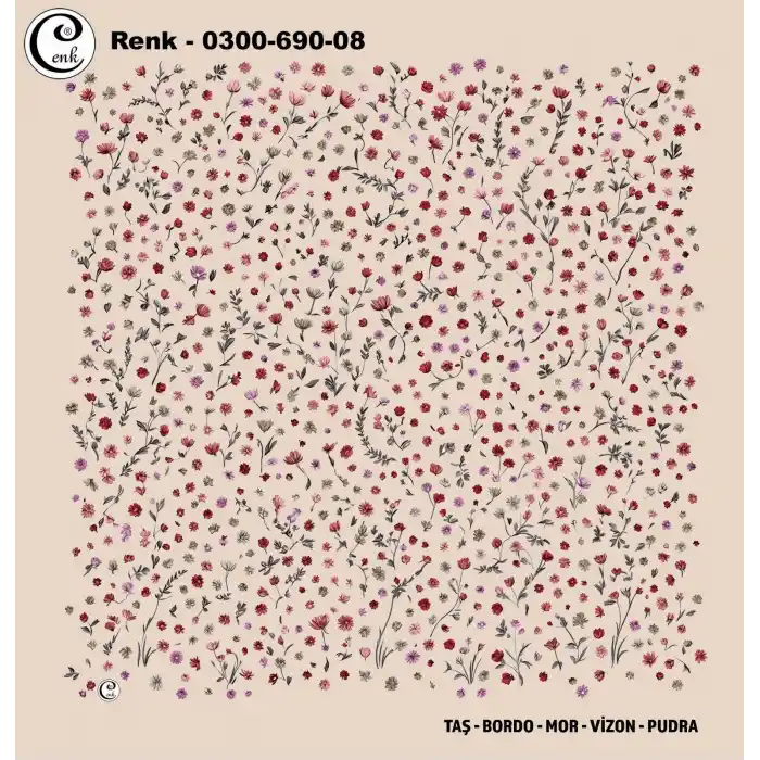 Cenk 100cm Oyalık Yazma (Cnk-690-08)