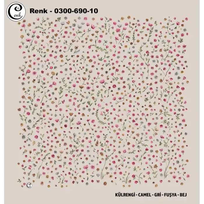 Cenk 100cm Oyalık Yazma (Cnk-690-10)
