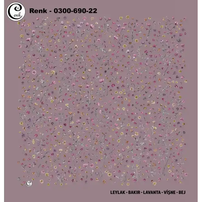 Cenk 100cm Oyalık Yazma (Cnk-690-22)