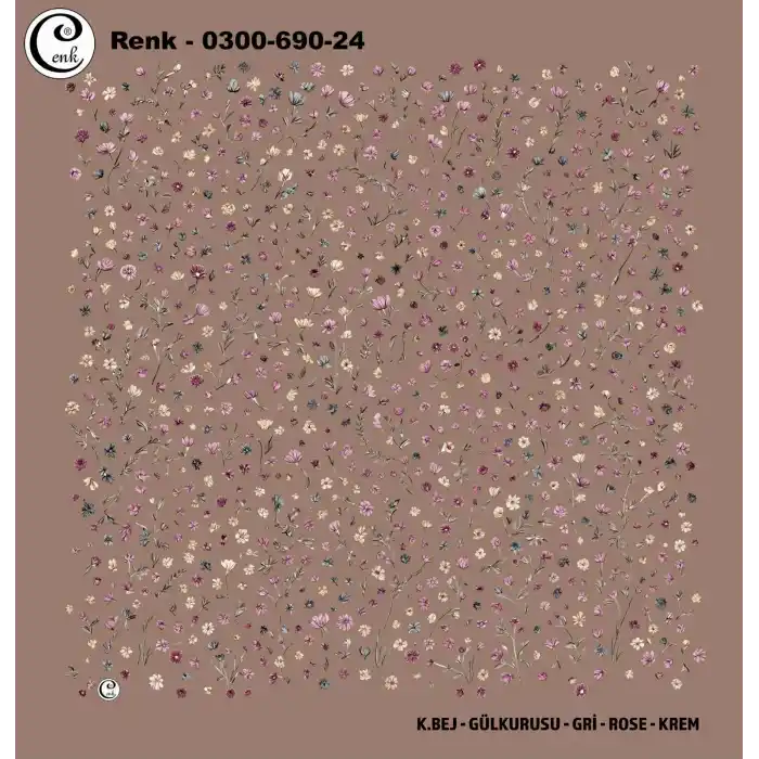 Cenk 100cm Oyalık Yazma (Cnk-690-24)