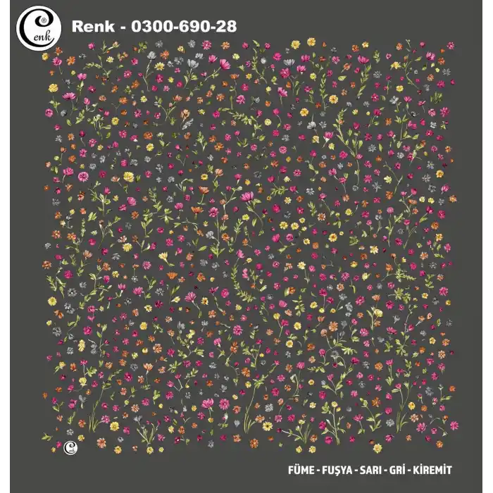 Cenk 100cm Oyalık Yazma (Cnk-690-28)