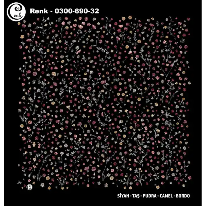 Cenk 100cm Oyalık Yazma (Cnk-690-32)