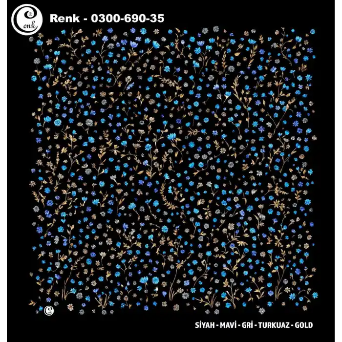 Cenk 100cm Oyalık Yazma (Cnk-690-35)
