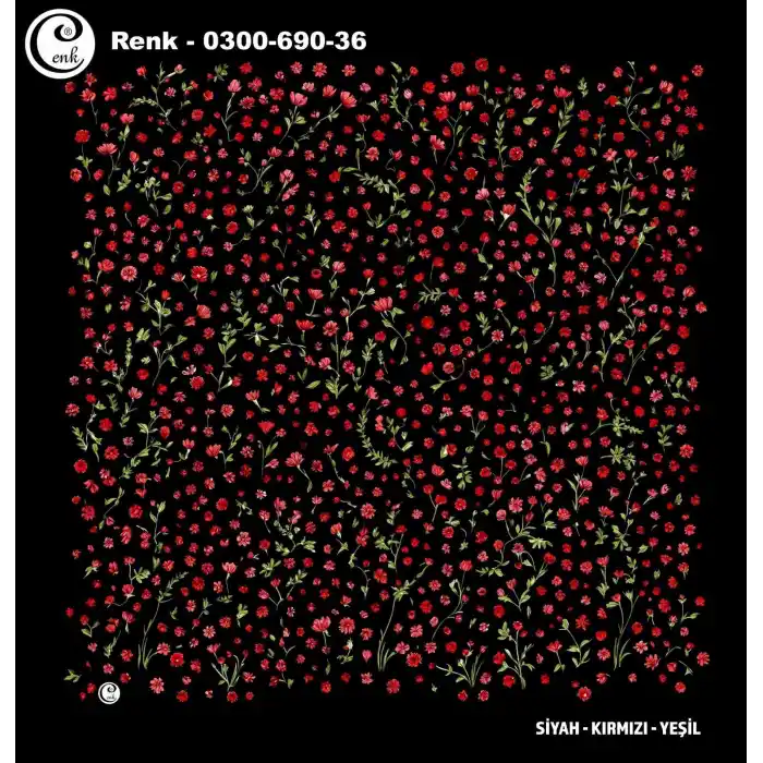 Cenk 100cm Oyalık Yazma (Cnk-690-36)
