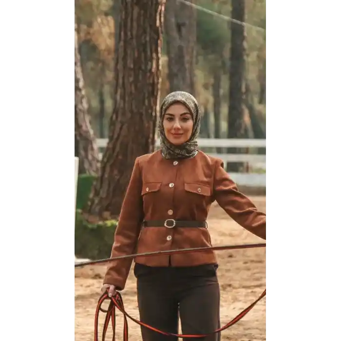 Locella Dijital Soft Eşarp (SE15-04)