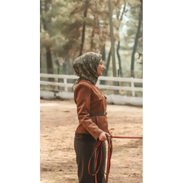 Locella Dijital Soft Eşarp (SE15-04)