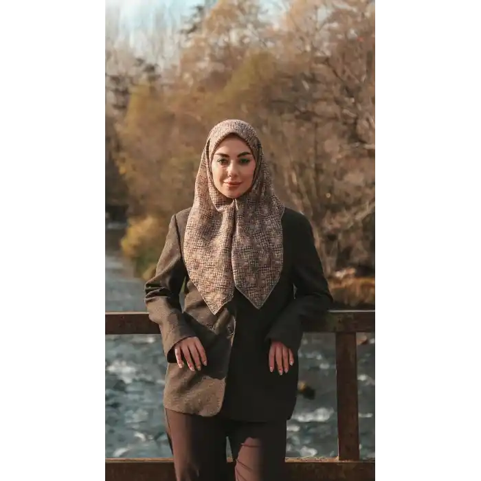 Locella Dijital Soft Eşarp (SE15-06)