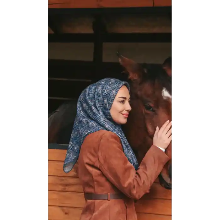 Locella Dijital Soft Eşarp (SE15-07)