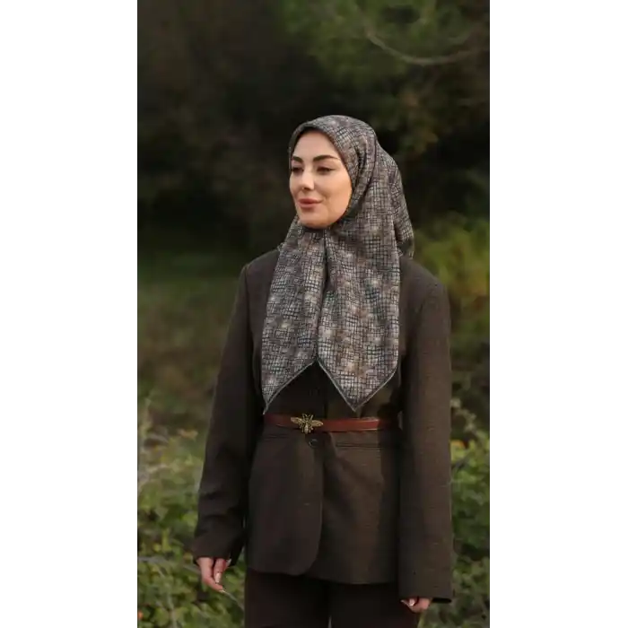 Locella Dijital Soft Eşarp (SE15-09)