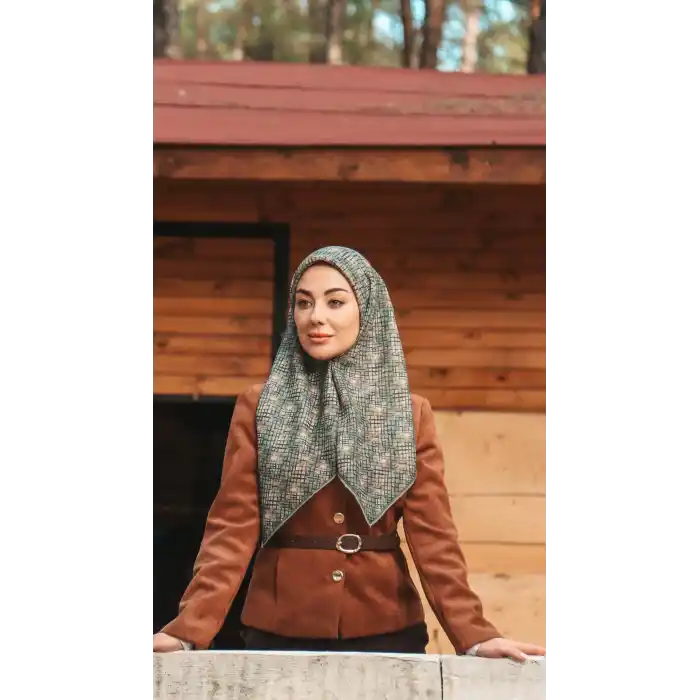 Locella Dijital Soft Eşarp (SE15-10)