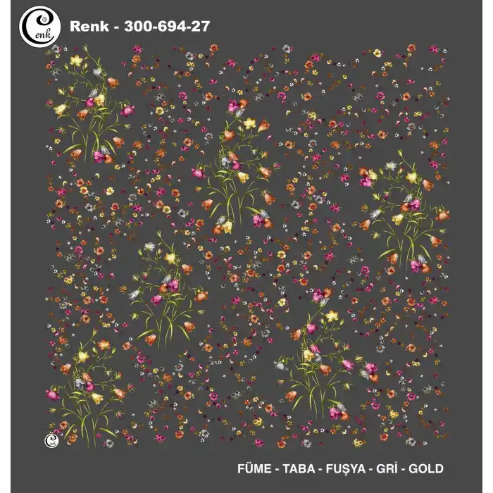 Cenk 100cm Oyalık Yazma (Cnk-694-27)