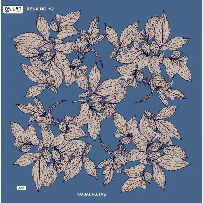 Reyyan İpek 100 cm Desenli Oyalık Yazma (ryyn-442-04)