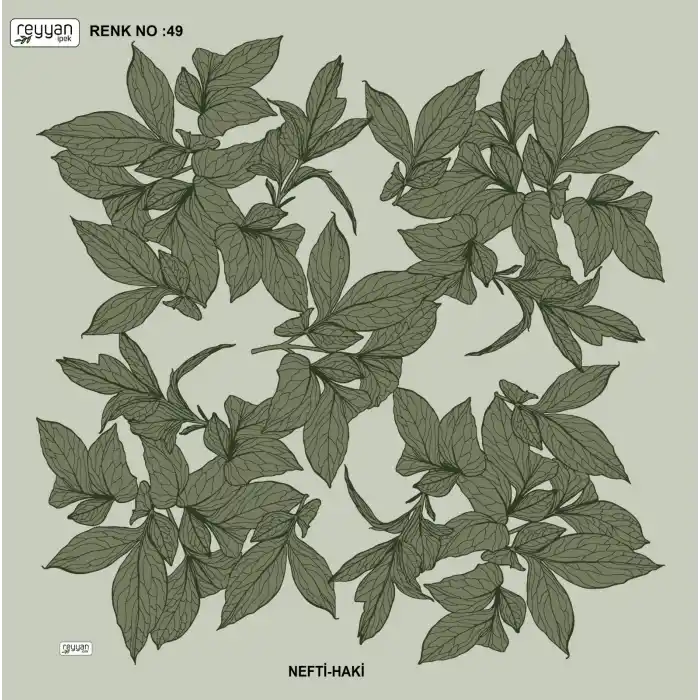 Reyyan İpek 100 cm Desenli Oyalık Yazma (ryyn-442-06)