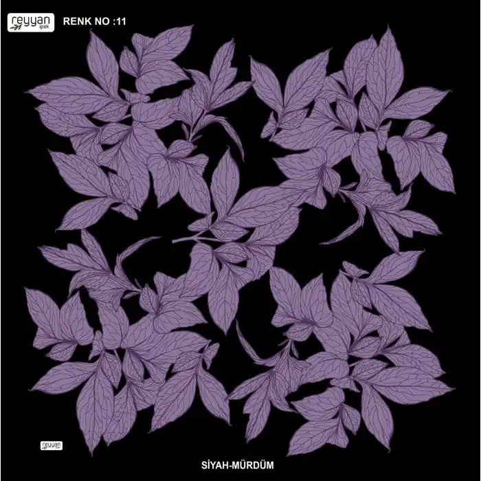 Reyyan İpek 100 cm Desenli Oyalık Yazma (ryyn-442-16)