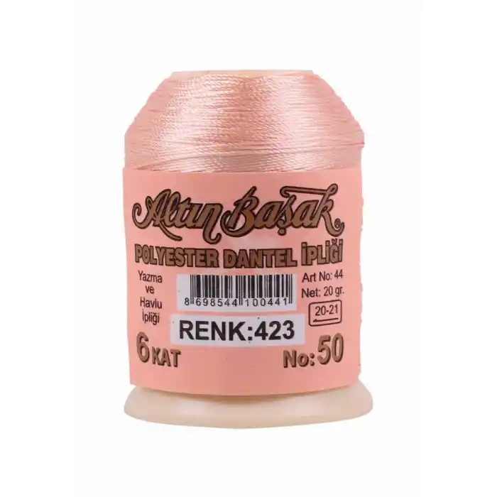 Altınbaşak 20 Gram Polyester Oya İpi (Renk:423)