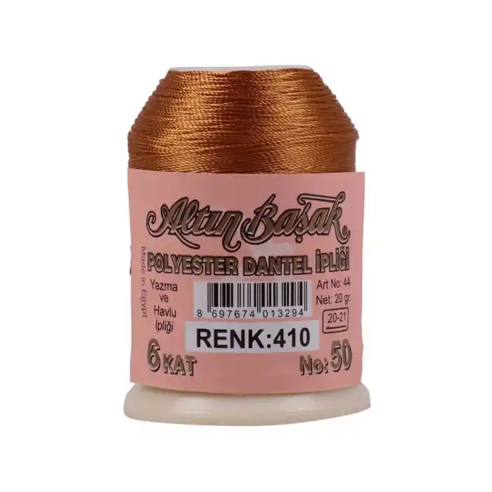 Altınbaşak 20 Gram Polyester Oya İpi (Renk:410)