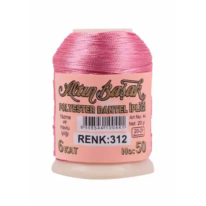 Altınbaşak 20 Gram Polyester Oya İpi (Renk:312)