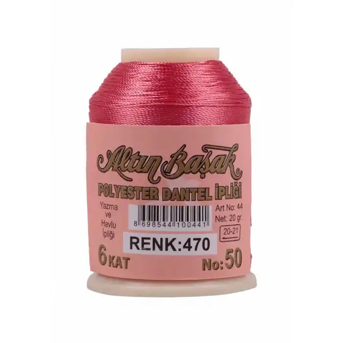 Altınbaşak 20 Gram Polyester Oya İpi (Renk:470)