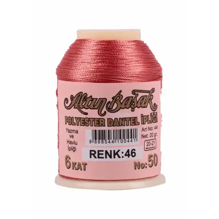 Altınbaşak 20 Gram Polyester Oya İpi (Renk:046)