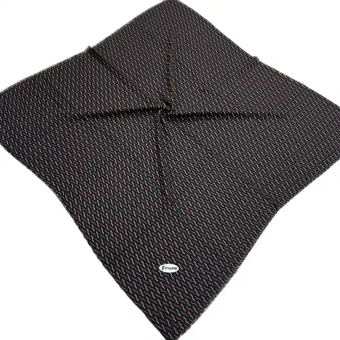 Firuze Flamlı Koton Eşarp (FE514-15)