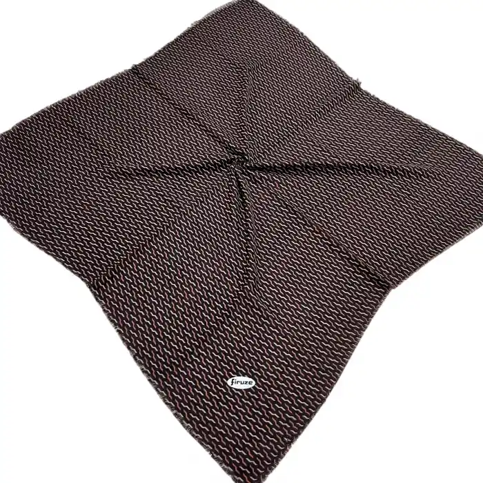 Firuze Flamlı Koton Eşarp (FE514-16)