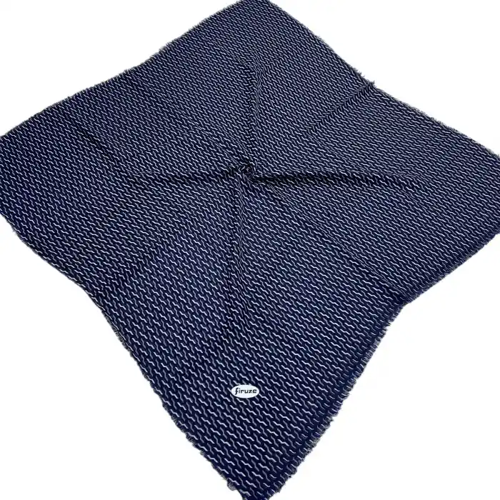 Firuze Flamlı Koton Eşarp (FE514-18)