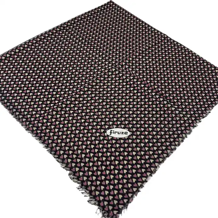 Firuze Flamlı Koton Eşarp (FE515-01)