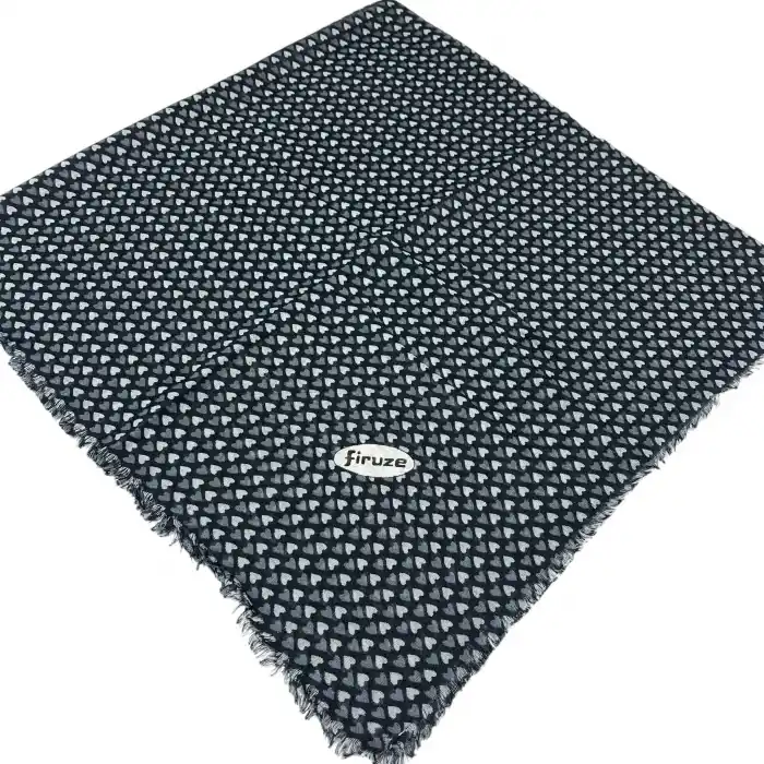 Firuze Flamlı Koton Eşarp (FE515-02)