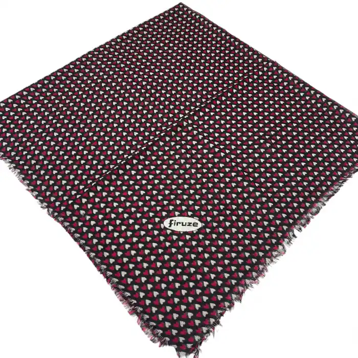 Firuze Flamlı Koton Eşarp (FE515-04)