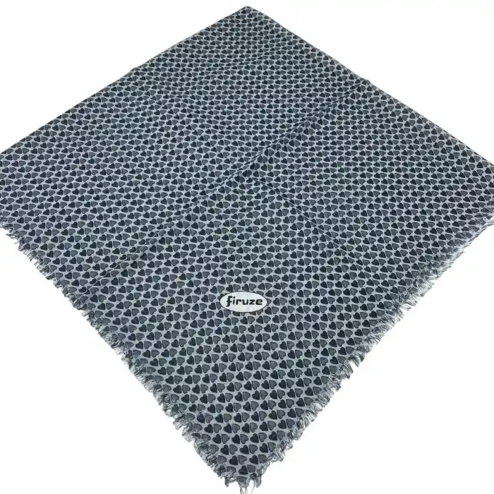 Firuze Flamlı Koton Eşarp (FE515-06)