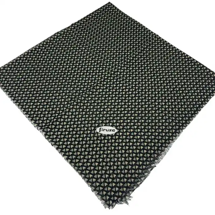 Firuze Flamlı Koton Eşarp (FE515-08)