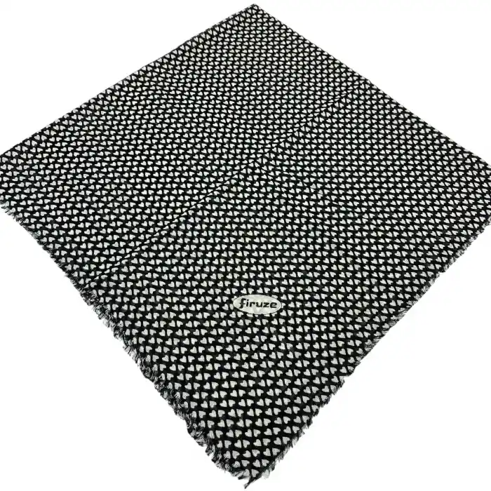 Firuze Flamlı Koton Eşarp (FE515-09)