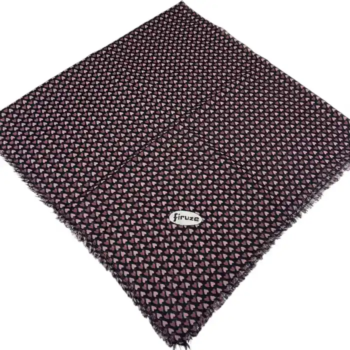 Firuze Flamlı Koton Eşarp (FE515-11)