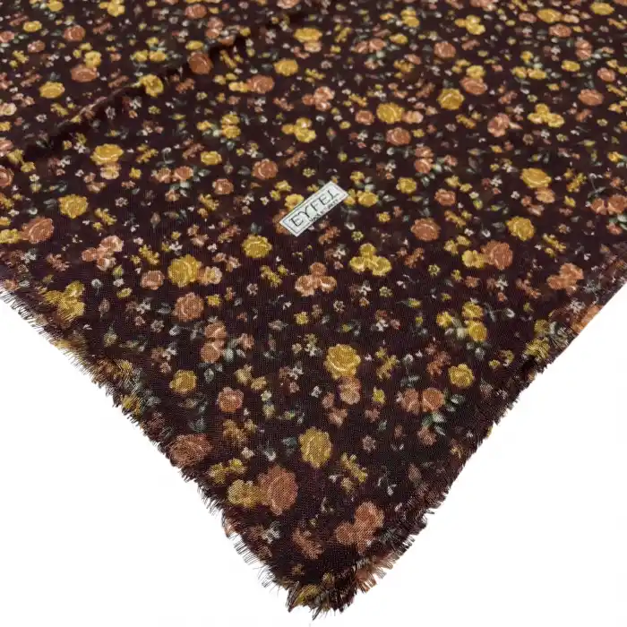 Eyfel Flamlı Koton Eşarp (FE519-04)