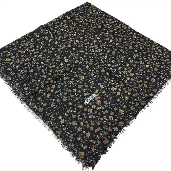 Eyfel Flamlı Koton Eşarp (FE519-05)