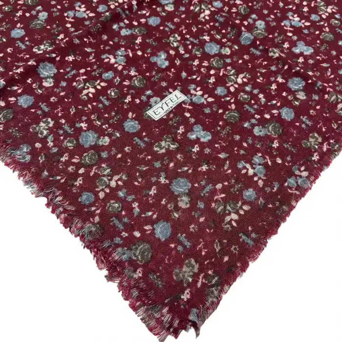 Eyfel Flamlı Koton Eşarp (FE519-06)