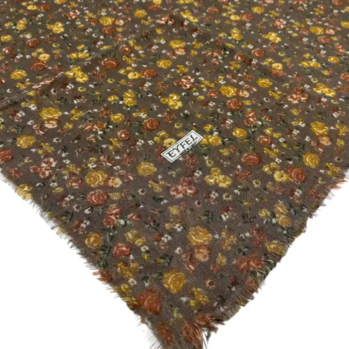 Eyfel Flamlı Koton Eşarp (FE519-08)