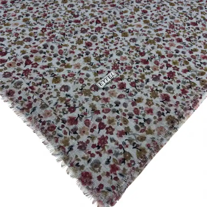 Eyfel Flamlı Koton Eşarp (FE519-12)