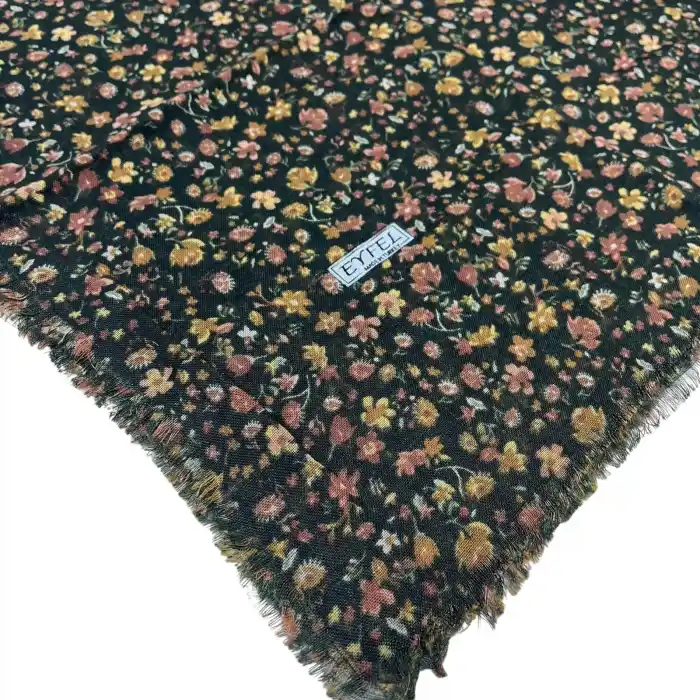 Eyfel Flamlı Koton Eşarp (FE520-05)