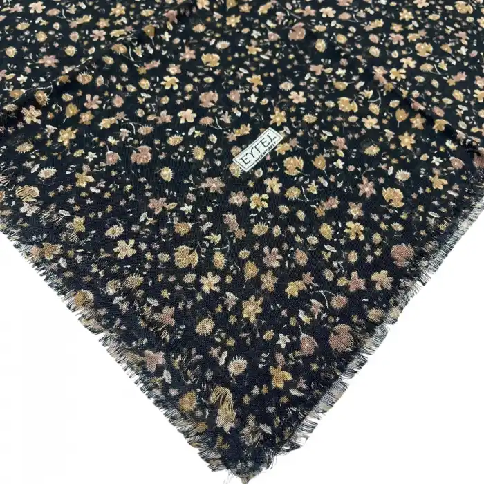 Eyfel Flamlı Koton Eşarp (FE520-14)