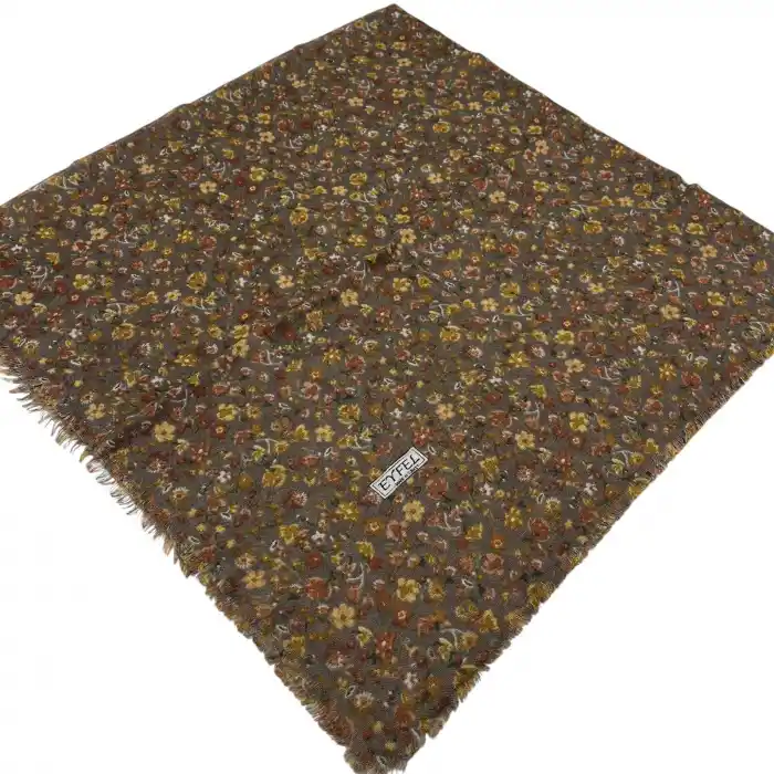 Eyfel Flamlı Koton Eşarp (FE520-15)