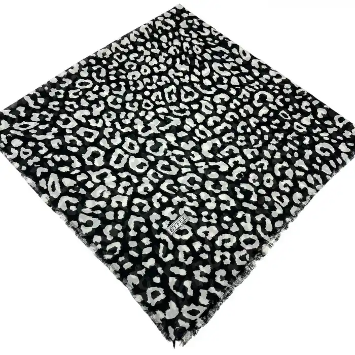Eyfel Dimi Pamuk Eşarp Leopar Serisi (FE526-07)