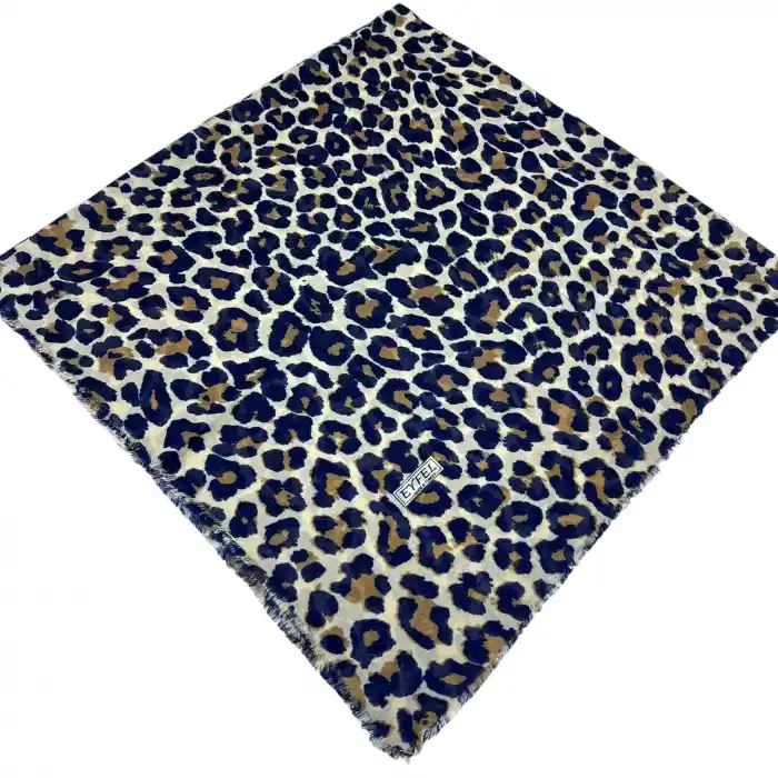 Eyfel Dimi Pamuk Eşarp Leopar Serisi (FE526-11)
