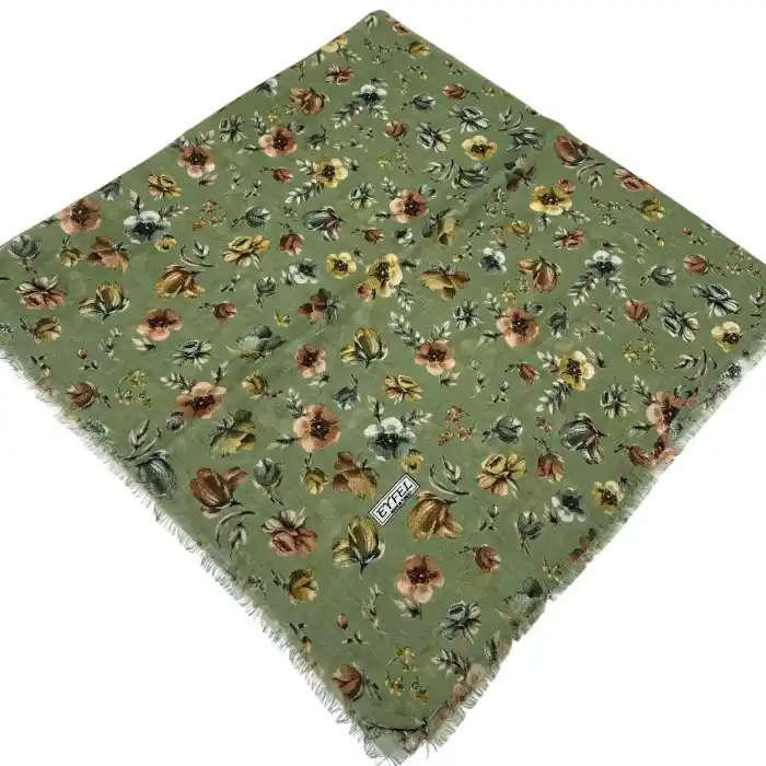 Eyfel Dimi Pamuk Eşarp (FE527-19)