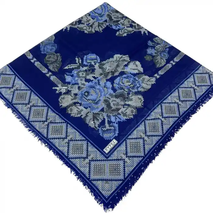 Eyfel Dimi Pamuk Eşarp (FE529-02)