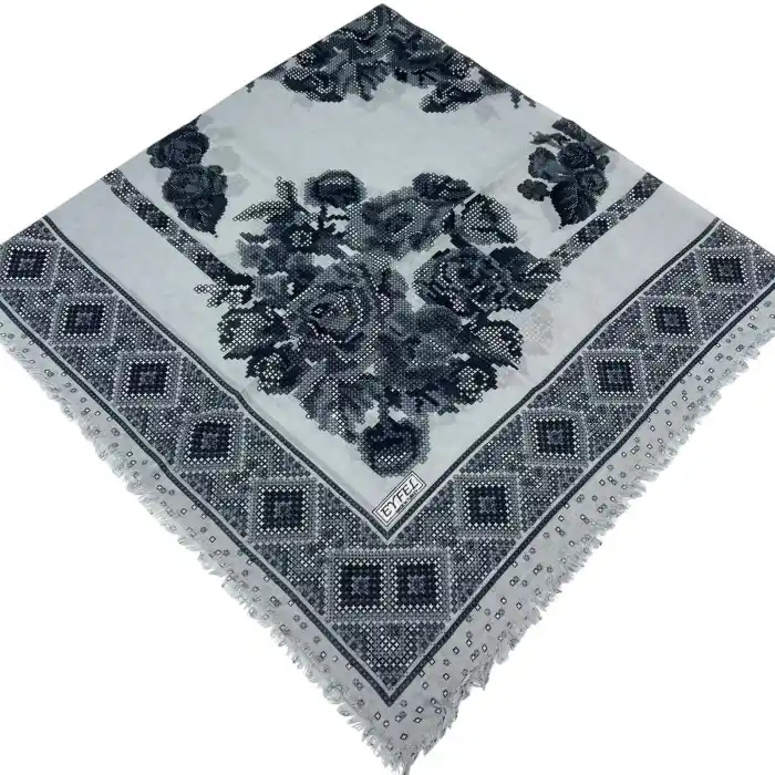 Eyfel Dimi Pamuk Eşarp (FE529-07)