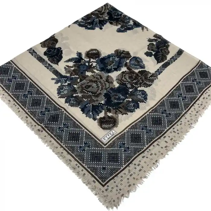 Eyfel Dimi Pamuk Eşarp (FE529-11)