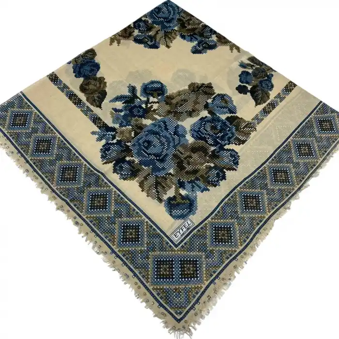 Eyfel Dimi Pamuk Eşarp (FE529-12)